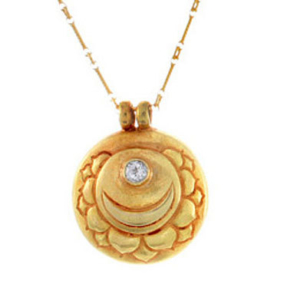 Crown Chakra Amulet with chain