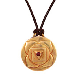 Root Chakra Amulet with cord