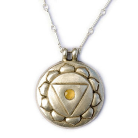 Navel Chakra Amulet with chain
