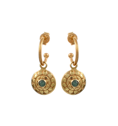 The Anahatha Earrings - Gold