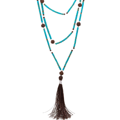 Turquoise and Rudrani Longing - Silver