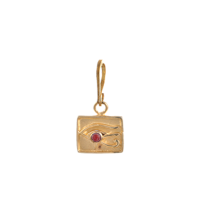 The Right Eye of Horus Charm - Gold
