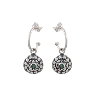 The Anahatha Earrings - Silver