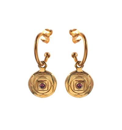 The Muladhara Earrings - Gold