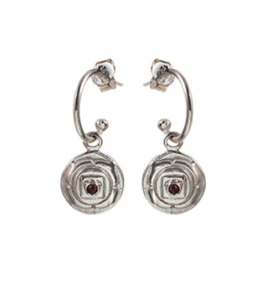 The Muladhara Earrings - Silver