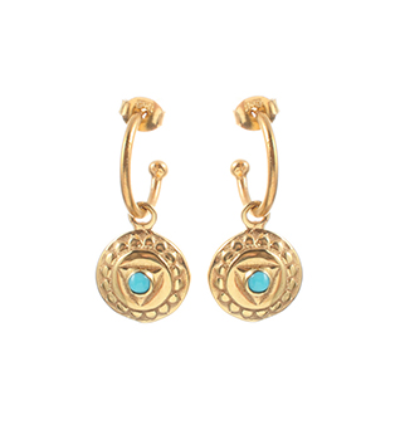 The Visudda Earrings - Gold