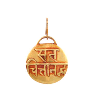 Mantra - Sat Chit Ananda Amulet - Gold