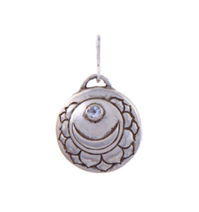 Crown Chakra Amulet - Silver